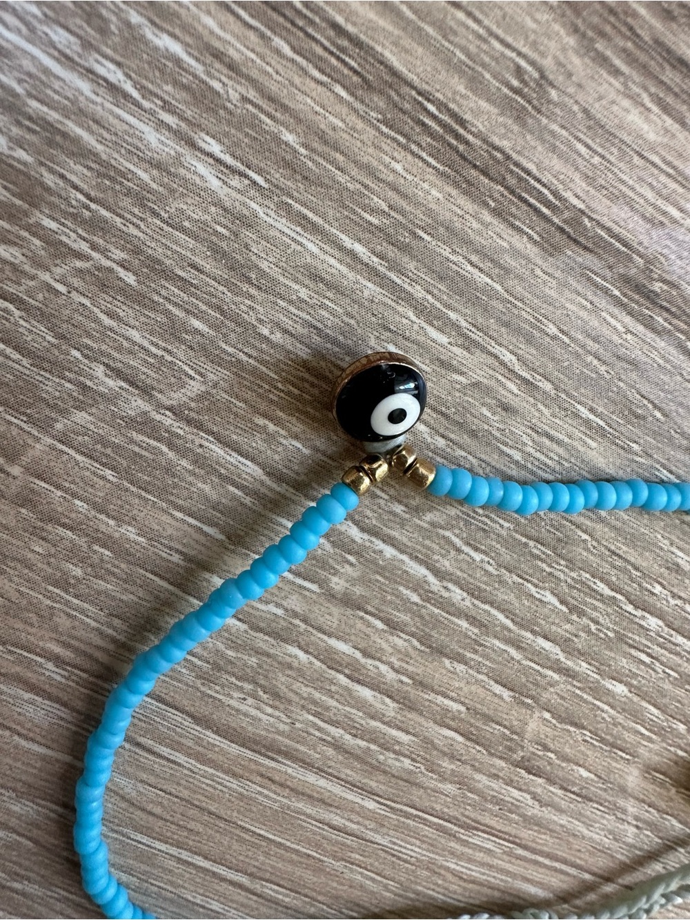 PURA VIDA Rare Evil Eye Seed Bead - Picture 4 of 5
